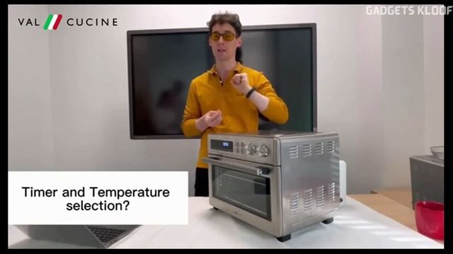 Extra-Large Smart Air Fryer Toaster Oven / 10-in-1 Convection Countertop Oven Combination смотреть онлайн