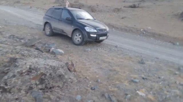 Дорога в Джазатор после прохождения погранзаставы
