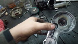 VW sharan  акпп стартер Hitahci снятие, переборка, установка.