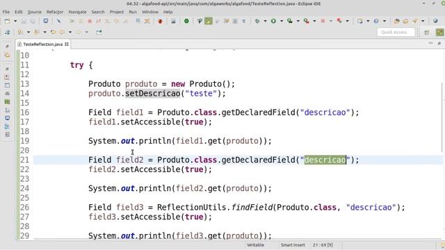 Como funciona o método setAccessible? смотреть онлайн