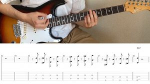Mark Ronson ft. Bruno Mars - Uptown Funk (guitar cover with tabs & chords)
