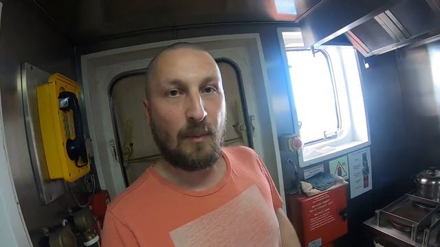 Моряк и Столовая экипажа и Камбуз / Life on the merchant ship: messroom & galley | Моряк блогер