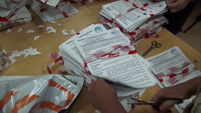 Подсчёт голосов на выборах в Воронеже. смотреть онлайн