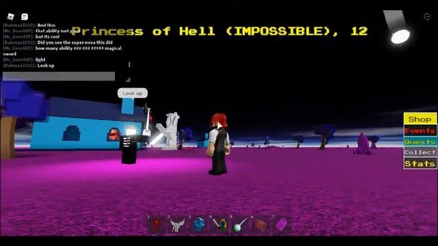 Roblox mega boss survival: all magical sword showcase смотреть онлайн
