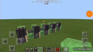 Minecraft PE рабочий поезд на поршнях!