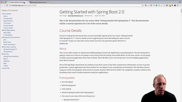 Getting Started with Spring Boot 2: Course Documentation смотреть онлайн