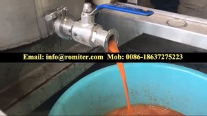 Автоматическая соковыжималка для морковного сока гидравлического типа