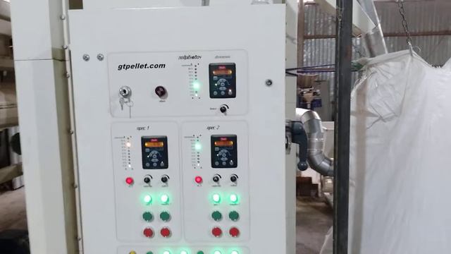 Лінія гранулювання GTP-490-G4 + склад сировини 30м³. смотреть онлайн