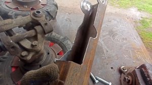 минитрактор классика своими руками ( передняя балка-качалка) часть 2 #Фсёпро100