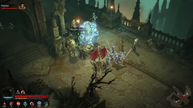 Diablo 3 . Прохождение за Некроманта Акт 5 Финал на русском ( Без Комментариев ) на Xbox series x смотреть онлайн