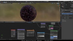 Glitter Material Tutorial Easy - Blender Eevee