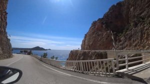 Турция  Дорога в Каш из Фетхие Turkey Road to Kas from Fethiye