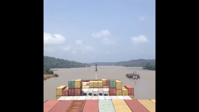 Panama  Panama Canal  Time lapse  Панама  Панамский канала  за 5 минут