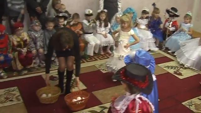 Новорічний ранок. Шаргородський дитсадок №1. 27.12.2011р.