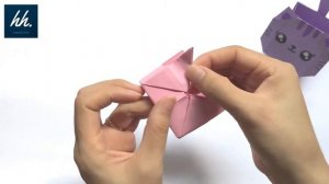 How To Make Paper Cat Box Easy? Cách Gấp Hộp Mèo Bằng Giấy l ORIGAMI PAPER CAT BOX