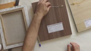 Как оформить тыльную часть картины?