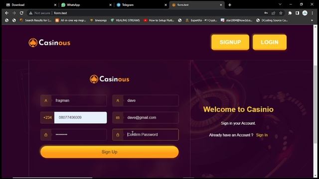 Codeigniter 3 : Login & Register System | Login with Authentication, Validation | User-Admin
