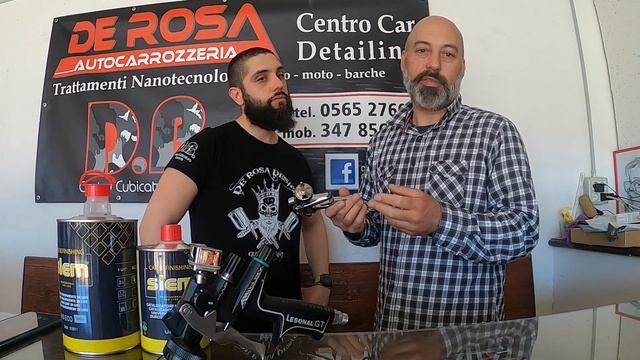 Recensione pistola ANI 200 black , IWATA SUPERNOVA PININFARINA e trasparente SLEM INTEC VA65 смотреть онлайн