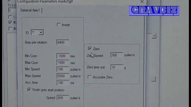 EzCad 2.9 подключение и настройка поворотной оси лазерного гравера