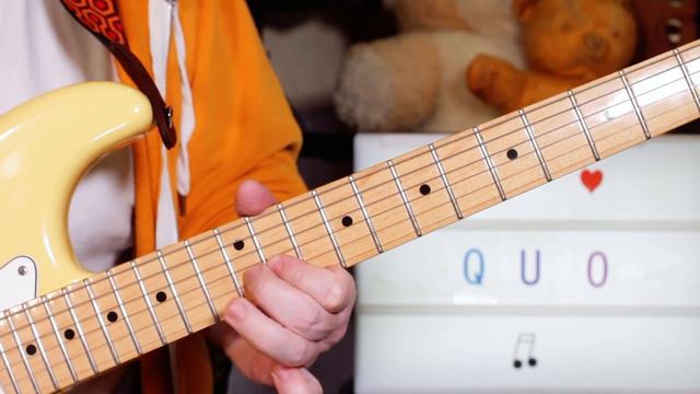 'Technicolour Dreams' Status Quo Guitar & Bass Lesson