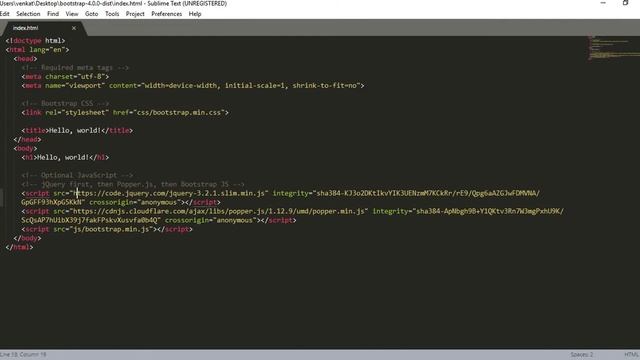 Bootstrap 4 installation смотреть онлайн