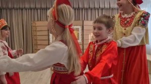 Русская народная игра "Змея"