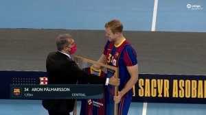 Jornada de despedidas en el Palau Blaugrana