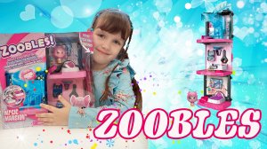 Распаковка игрового набора ZOOBLES Магический особняк