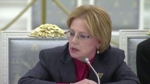Вероника Скворцова краснеет на президентском совете описывая чудеса медицины