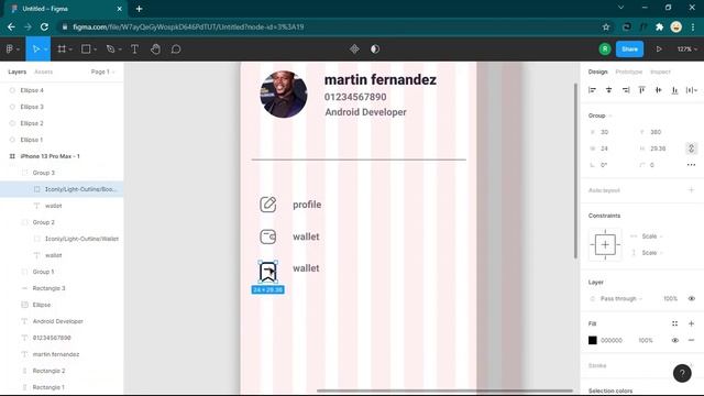 Drawer screen design in #Figma смотреть онлайн
