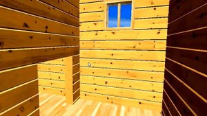 3d проект - Баня 3 на 6 с мансардой | Проект бани из бруса