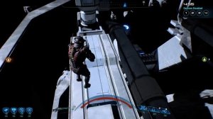 Extreme lag let me get *super* far out of the map (Mass Effect: Andromeda Multiplayer)