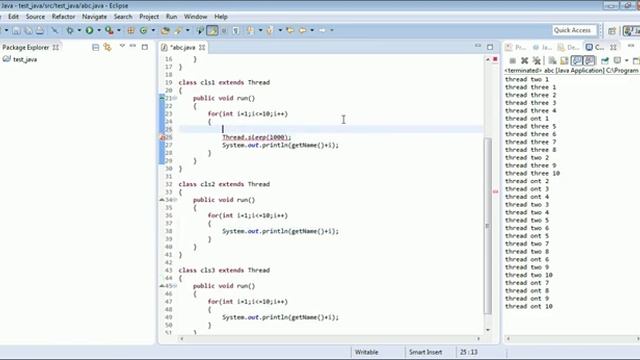 23 SLEEP STOP MULTI THREADING IN JAVA BY SUDHAKAR 1 смотреть онлайн