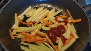 КАБАЧОК, МОРКОВЬ, КАРТОФЕЛЬ! Тушеные овощи! Просто и Вкусно! #Кабачки #Картошка #ужин