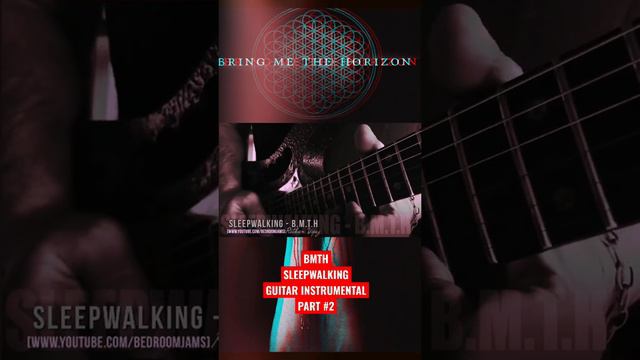 Bring Me The Horizon - Sleepwalking (Guitar Instrumental Cover) | Ibanez Jem 7D Solo Sound Part #2