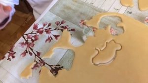 Делаем печенье Песочное печенье Выпечка Рецепт печенья Формочки Играем тестом Baking Play dough