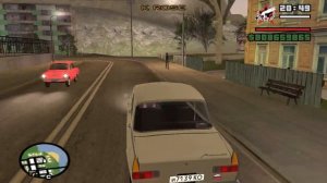 Объезд Посёлка в GTA SA Криминальная Россия Бета 1