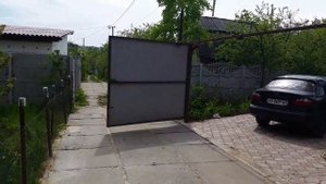 Автоматика для распашных ворот открывающихся наружу на 180 градусов