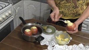 Яблоки запеченные с творогом - кулинарный рецепт
