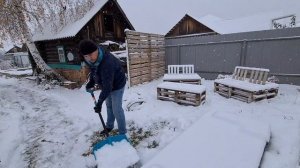 Обзор морозостойкой лопаты для снега | Palisad LUXE 61678