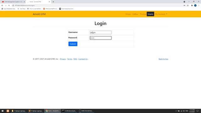 User login logout with Django Auth | Django Full Course: Gym Management System | Django Tutorial #1