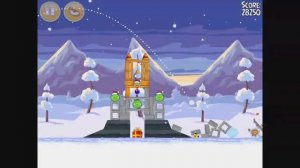 Angry Birds Seasons - Wreck The Halls Level 1-17 Walkthrough 3 Stars