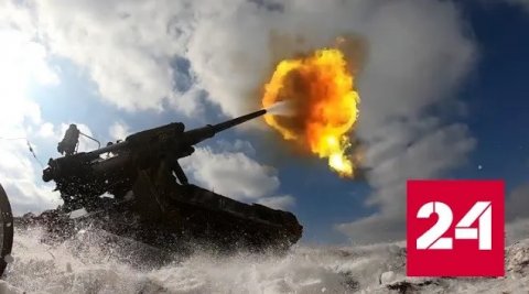 ВС РФ уничтожили склад боеприпасов украинской бригады теробороны - Россия 24