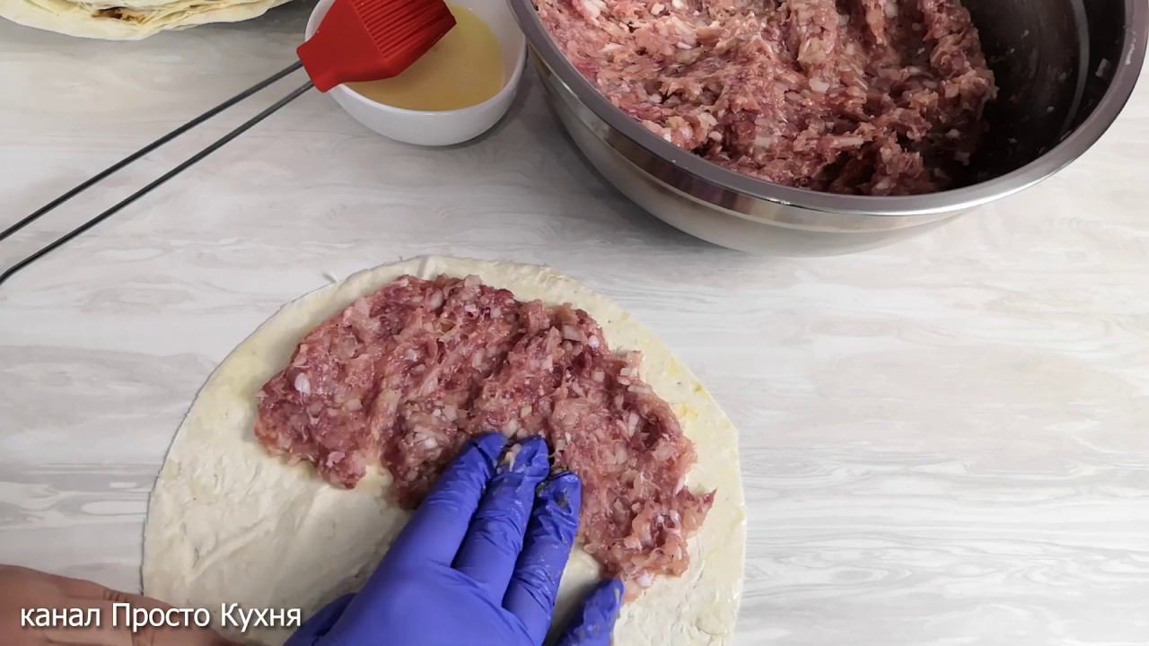 НЕВЕРОЯТНО ВКУСНЫЕ ЛЕНТЯЙСКИЕ ЧЕБУРЕКИ ИЗ ЛАВАША | Просто Кухня - Выпуск 90
