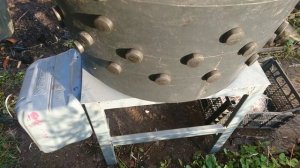Самодельная перосъемная машина