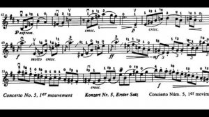 Concerto No. 5, 1st Movement (F. Seitz)