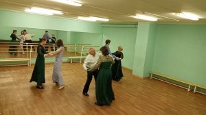 Вальс Экосез, студия исторического бального танца "Фарандола".