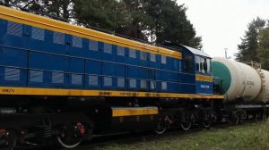 ТЭ114-0067, ТЭМ2М-048 Манёвры в ООО "Первый завод".