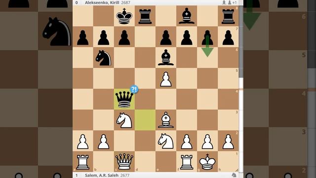 Salem, A R  Saleh vs Alekseenko, Kirill Speed Chess Championship Main Event Qualifier 2 Swiss 2022