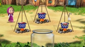 Мультфильм Игра для малышей Маша и Медведь 1